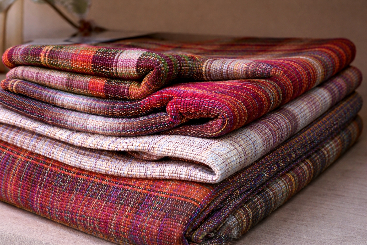 Hand-weaving in Bani Jamra